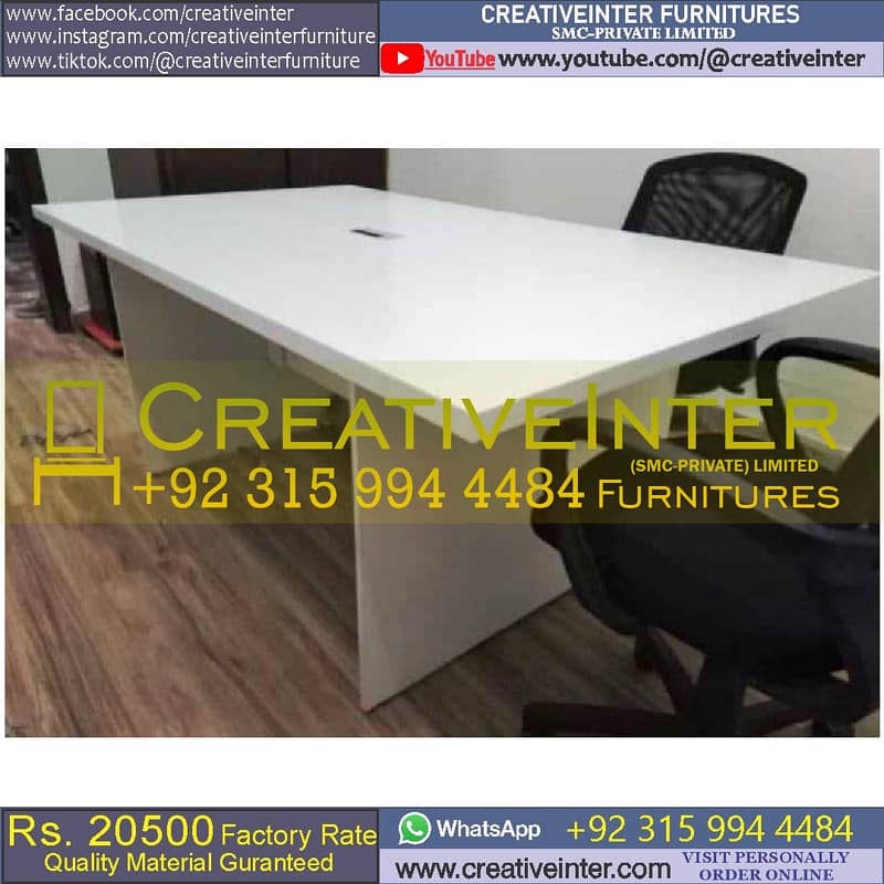 Call Center Office workstation table front desk Executiv chair meeting 18