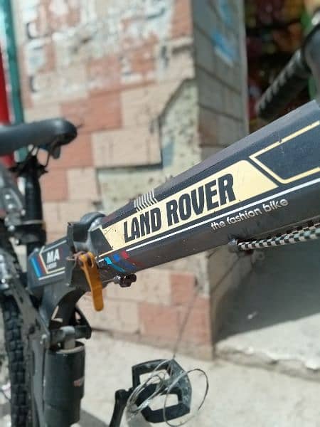 the "LAND ROVER" foldable Mountain bicycle 4