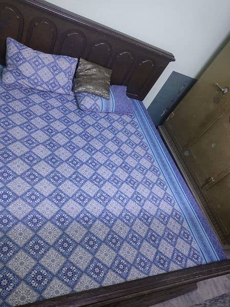 pure wooden bed set 2