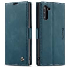 High Quality Magnetic  Samsung Note 10 Phone leather Case Wallet Card