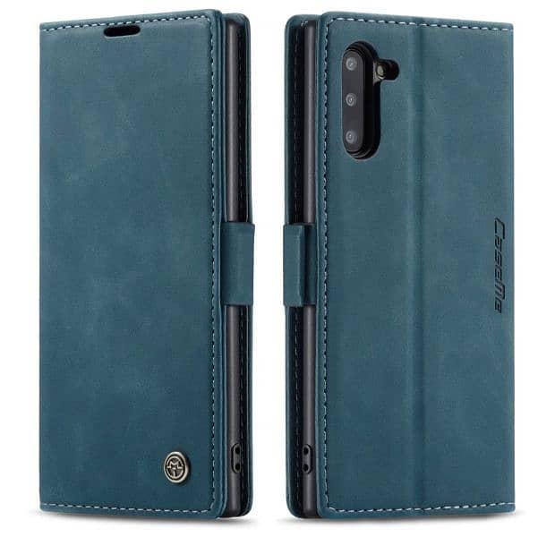 Magnetic  Samsung Note 10 book cover leather Case Wallet Card 0