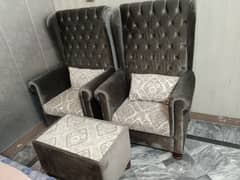 Gray clr Room chair new style modern look
