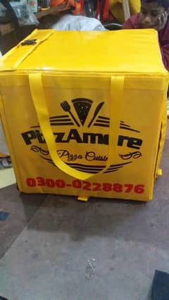 fast food delivery bags, pizza oven, brading table, deep fryer
