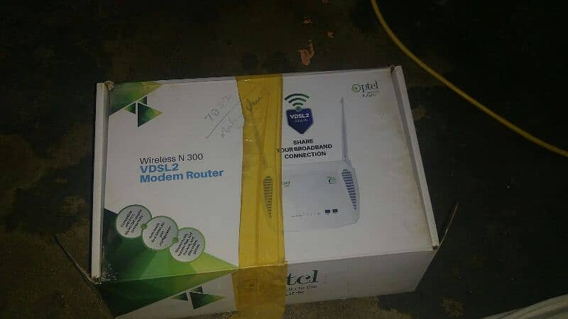 original new Ptcl routers 2 stock in 1