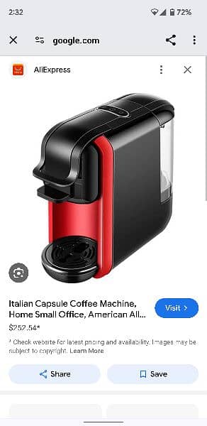 Coffee Machine imported multi-capsule espresso model AC-514K 3