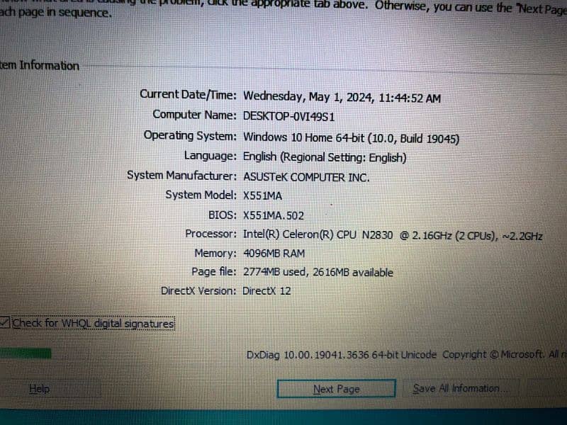 Asus X551MA Intel Celeron 15.6" Laptop 2
