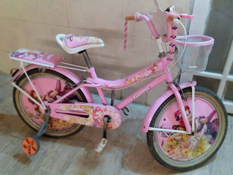 barbie bicyle 1