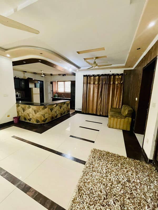 20 Marla Fully Furnish Lower Portion is for rent in Pia Housing Society . 10