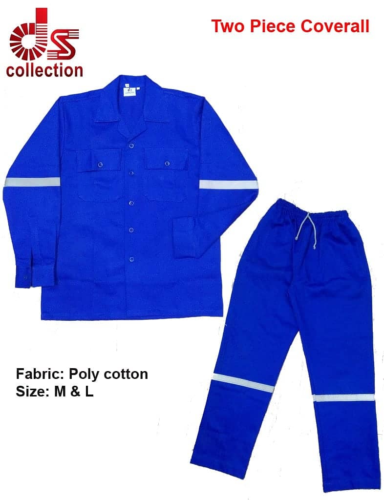 Coverall uniform Safety jacket construction for factory worker staff 3