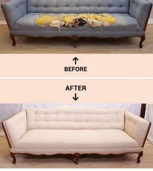 Sofa cushion, covers makers and Repairing services 8