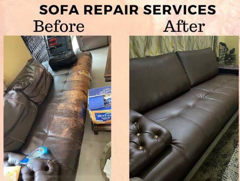 Sofa cushion, covers makers and Repairing services 9