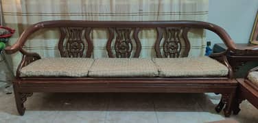 5 Seater Sofa Set (Sheesham Wooden) DISCOUNTED PRICE 0