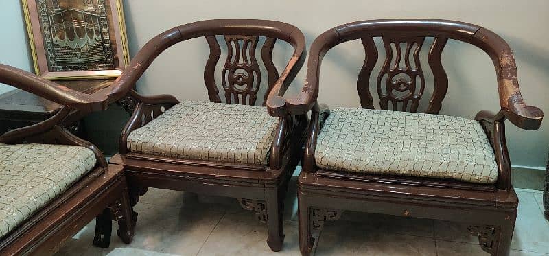 5 Seater Sofa Set (Sheesham Wooden) DISCOUNTED PRICE 1