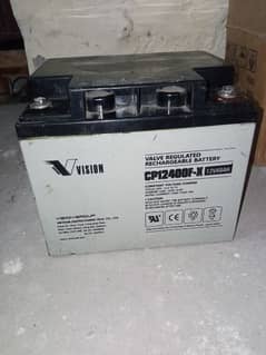 Dry battery 12V40Ah 10/10 condition.