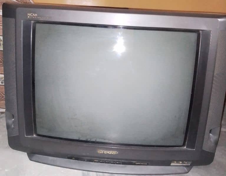 21 inch sharp tv japan made for urgent sale in KDA kohat 0