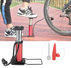 Portable Mini Foot Air Pump for Bicycle l Bike l Car and Football