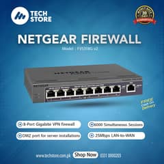 NETGEAR FVS318Gv2 | ProSAFE | VPN Firewall Series (Branded Used)