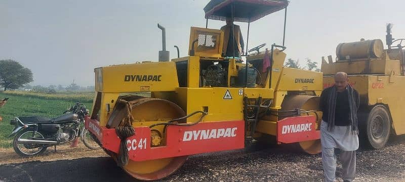 dynapac vibrator roller made by Sweden 1995 model 2018 import all ok. 5