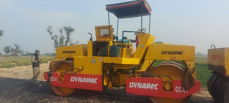 dynapac vibrator roller made by Sweden 1995 model 2018 import all ok. 7