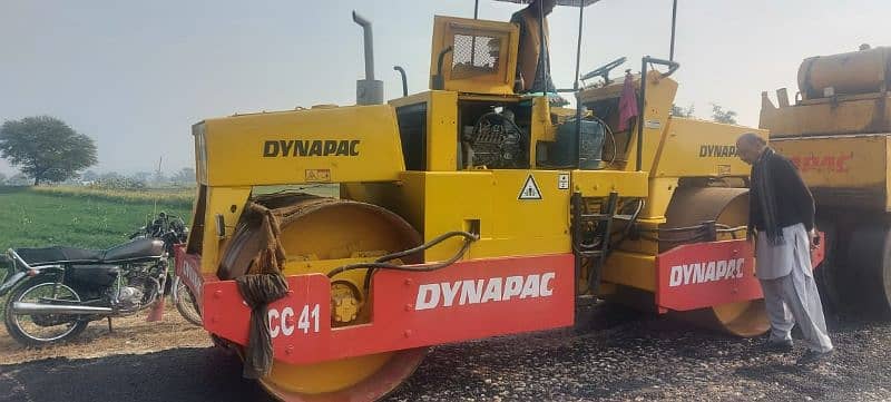 dynapac vibrator roller made by Sweden 1995 model 2018 import all ok. 8