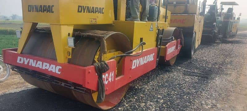 dynapac vibrator roller made by Sweden 1995 model 2018 import all ok. 9