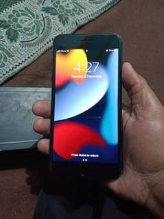 Iphone 7 puls 256 box Sath and battery 100. PTA  free cash on delivery