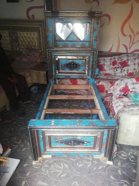 WOODEN MADE BABY BED 1