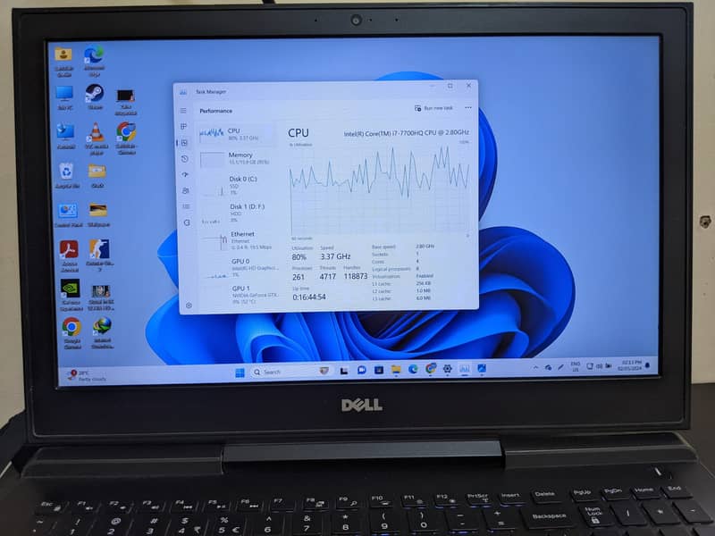 Dell Inspiron 15 7000 Gaming Core I7 7th Gen With NVIDIA GraphicCard 7