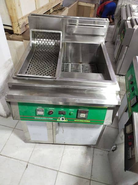 16Liter Fryer New Available/we have al pizza oven/Fryer/hotplate/grill 5