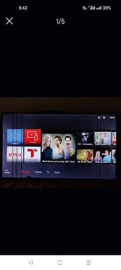 TCL Led 55 inch smart latest andriod with orignal remote