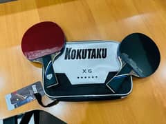 6 Star KOKUTAKU X6 Racket Pair for Sale