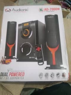 Audionic speaker new with 1 year warranty  contact on 03062815213