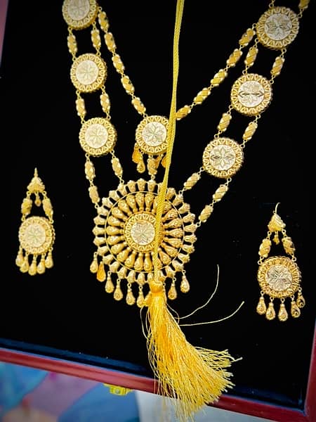 3 tola set necklace and jhumki 3