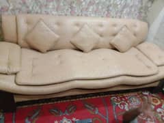 Leather Sofa set 6 seater