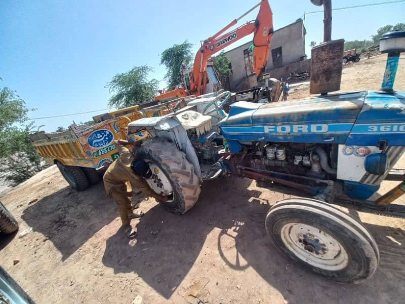 sale trali tractor 3610 Ford in chiniot 2
