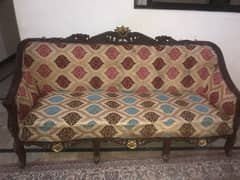 sofas in used condition pure wood