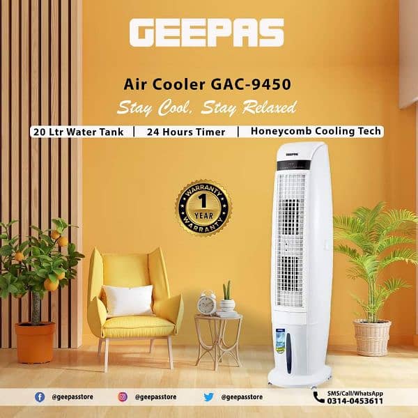 geepas cooler for sale 5