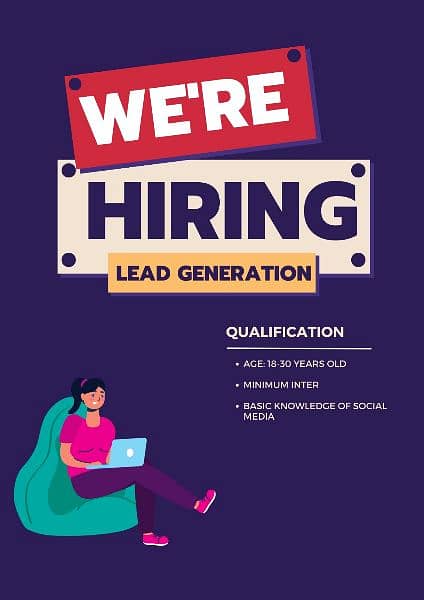 Need girls for lead generation 0