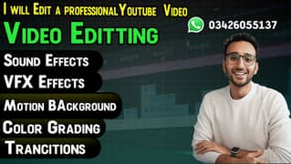 i Wil Edit Professional Video For Youtube Channel/video eeditting