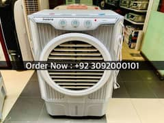 Condactor moter Energy saver Pure Plastic Air Cooler With Free Ice Jil