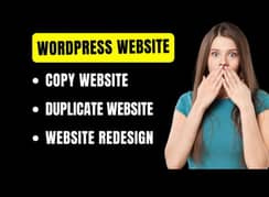 i will create a website for you
