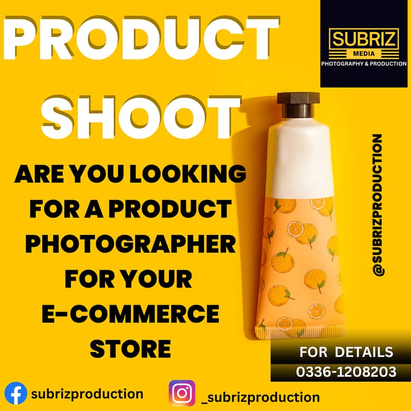 Product Photography / Brand Shoots & Ecommerce Photography Available 2