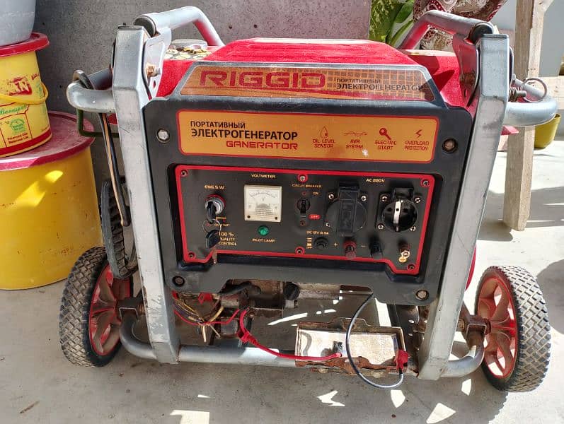 Riggid RG-5600 3Kw Generator, battery Not available 6