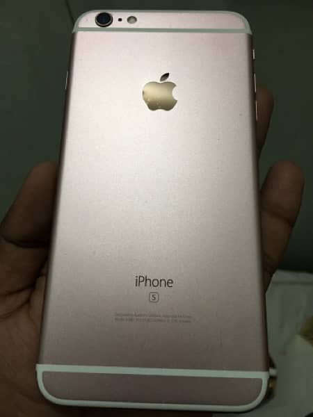 Apple IPhone 6s Plus Rose Gold 10 by 10 Condition 16GB Storage 1