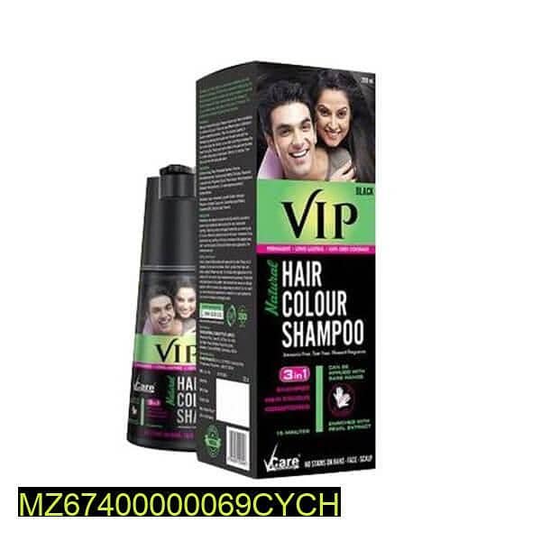 Hair dye shampoo for men and women 180 ml brown 2