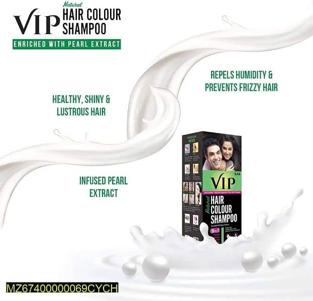 Hair dye shampoo for men and women 180 ml brown 4