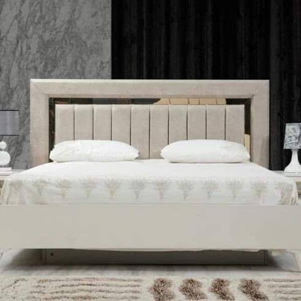 full poshish Turkish style double bed 1