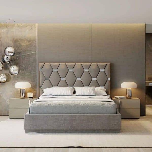 full poshish Turkish style double bed 9