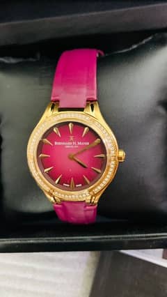 Luxurious Bernhard H. Mayer Swiss Watch for Sale!