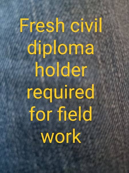 Civil diploma holder for survey work 0
